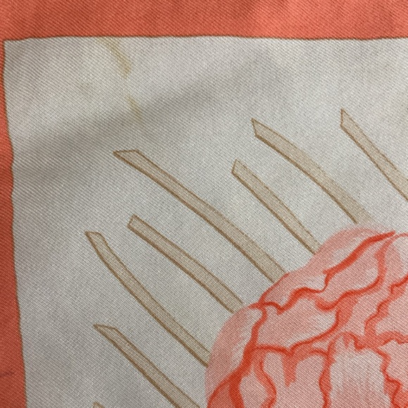 VTG Hermes Silk Scarf “Les Pivoines”, 90cm - Picture 6 of 6